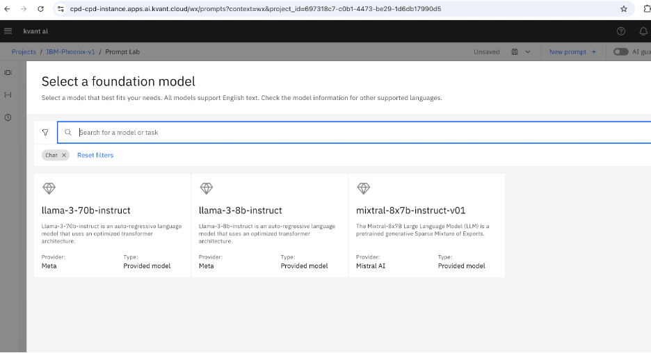 Figure 4: A quick view of different LLMs on Phoeniqs