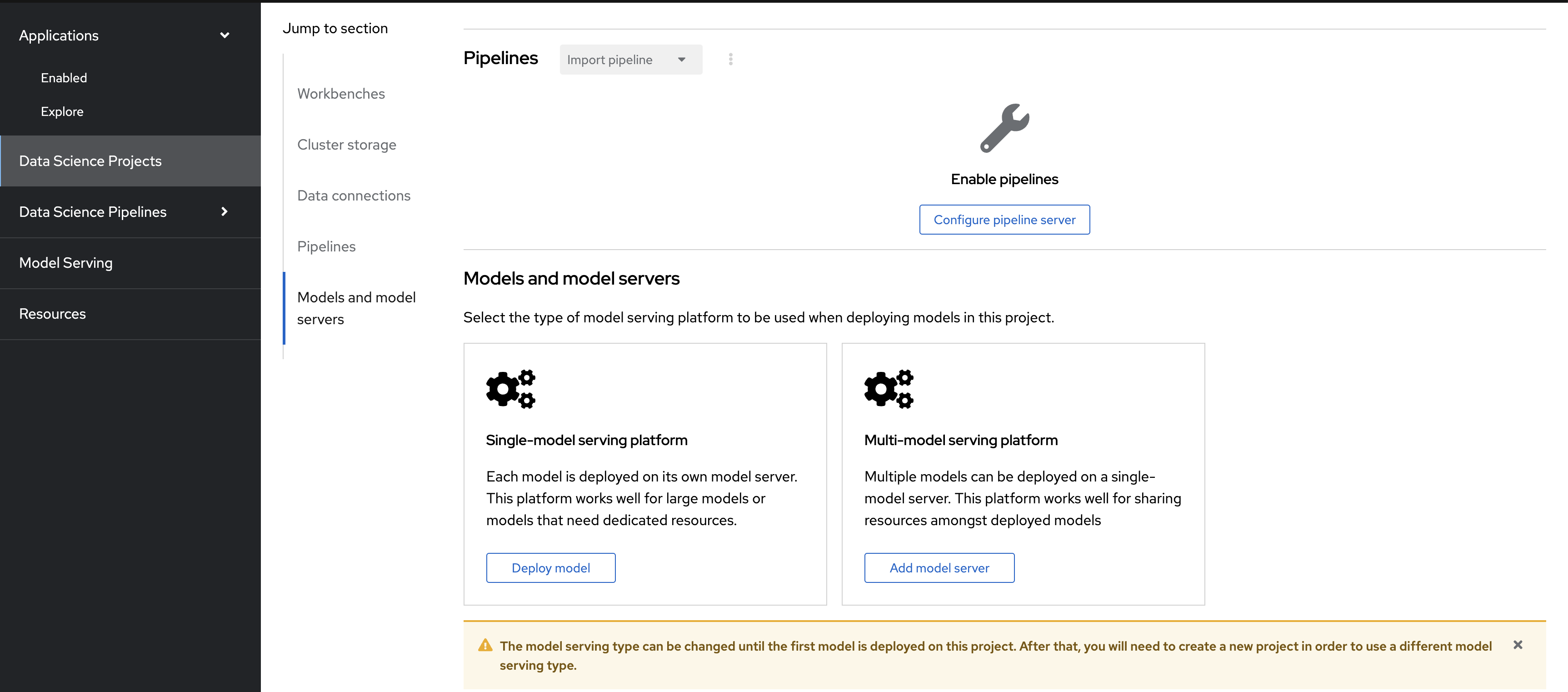 image Openshift AI DS model serving